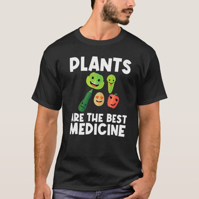 Obst Gemüse für Männer Gartenpflanzen P T-Shirt (Vorderseite)