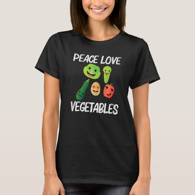 Obst Gemüse für Männer Gartenpflanzen P T-Shirt (Vorderseite)