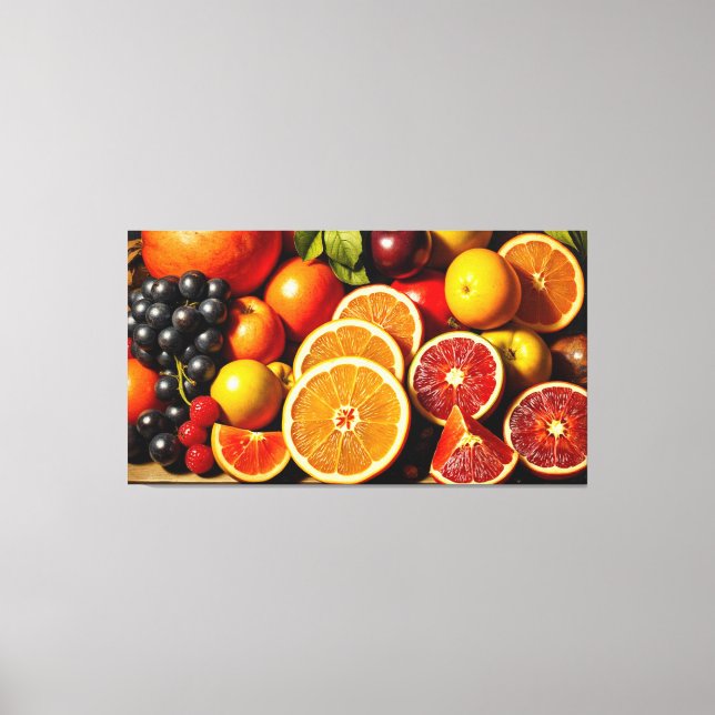 OBST IM LEBEN 4 LEINWANDDRUCK (Vorderseite)