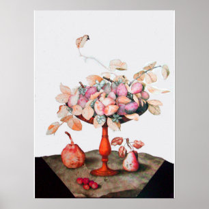 OBST/JASMINE UND PRUNES DER SAISON POSTER