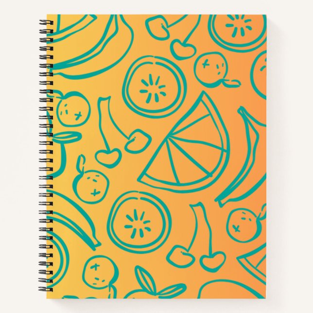 Obst Notizbuch (Vorderseite)