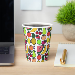 Obst Pappbecher