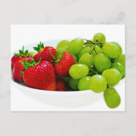 Obst Postkarte