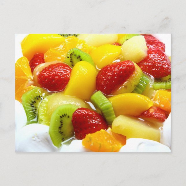 Obst Postkarte (Vorderseite)