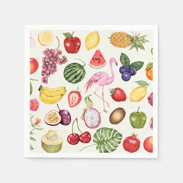 Obst Serviette (Vorderseite)