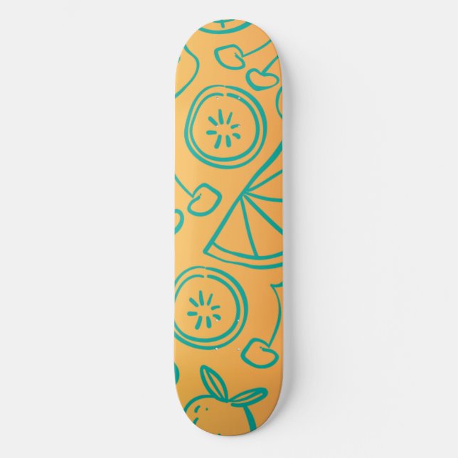 Obst Skateboard (Vorderseite)