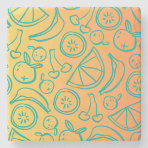 Obst Steinuntersetzer