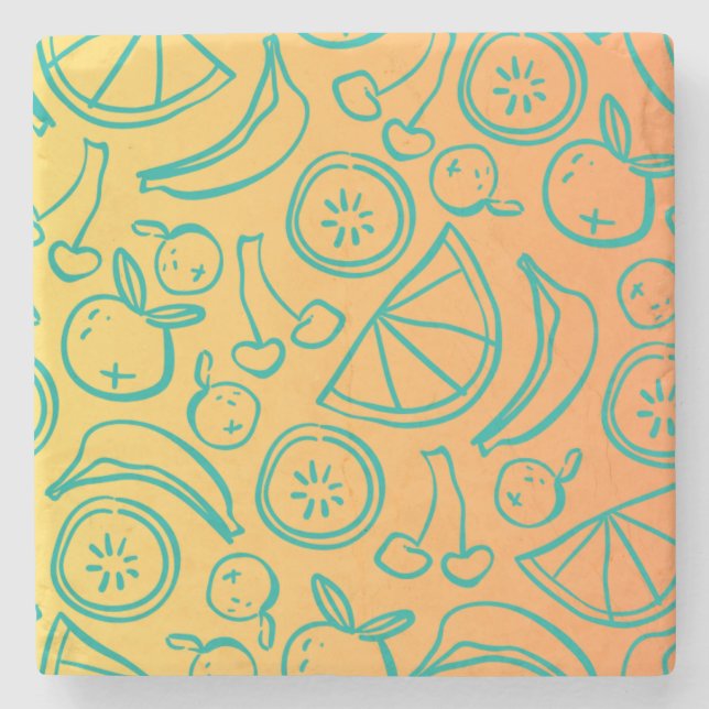 Obst Steinuntersetzer (Vorderseite)