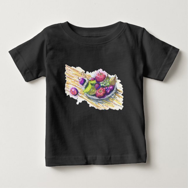 Obst Stillleben Baby T-shirt (Vorderseite)