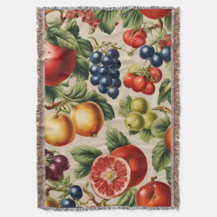 Obst und Blume aus dem Italienischen Garten Decke