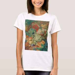 Obst und Gemüse in Farbe T-Shirt