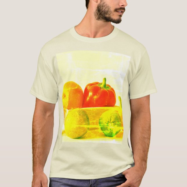 "Obst und Gemüse" Niedliches Foto. Jetzt kaufen T-Shirt (Vorderseite)