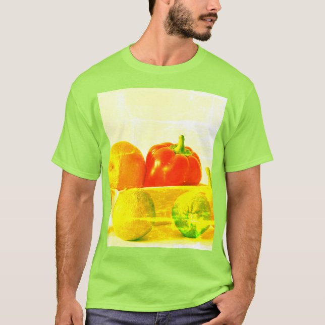 "Obst und Gemüse" Niedliches Foto. Jetzt kaufen T-Shirt (Vorderseite)