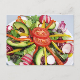 Obst und Lebensmittel Postkarte 16