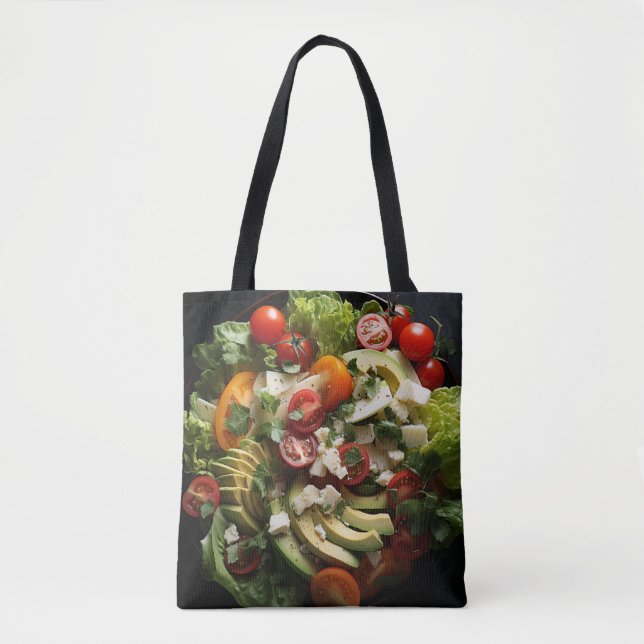 Obst und SalatTote (Vorderseite)