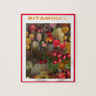 Obst Vitamine Puzzle