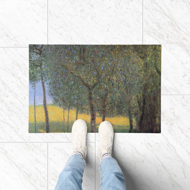 Obstbäume, Gustav Klimt Fußmatte (Indoor)