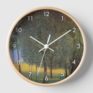 Obstbäume, Gustav Klimt Uhr