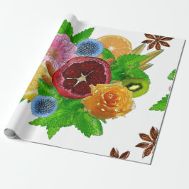 Obstbouquet. Geschenkpapier