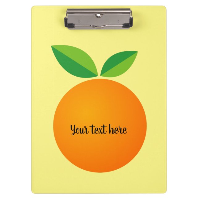 Obstdiätetiker Klemmbrett (Vorderseite)