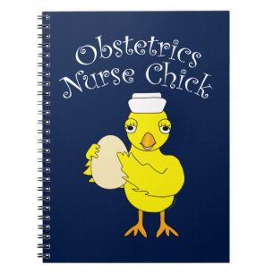 Obstetrics Nurse Chick Notizblock