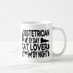Obstetriker Cat Lover Tasse