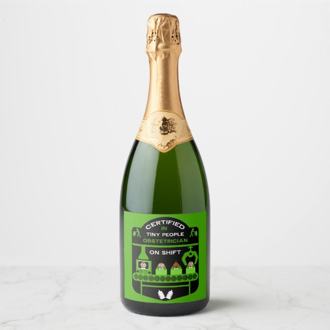 Obstetriker Wertschätzung und Dankeschön Geschenk (Vorderseite)