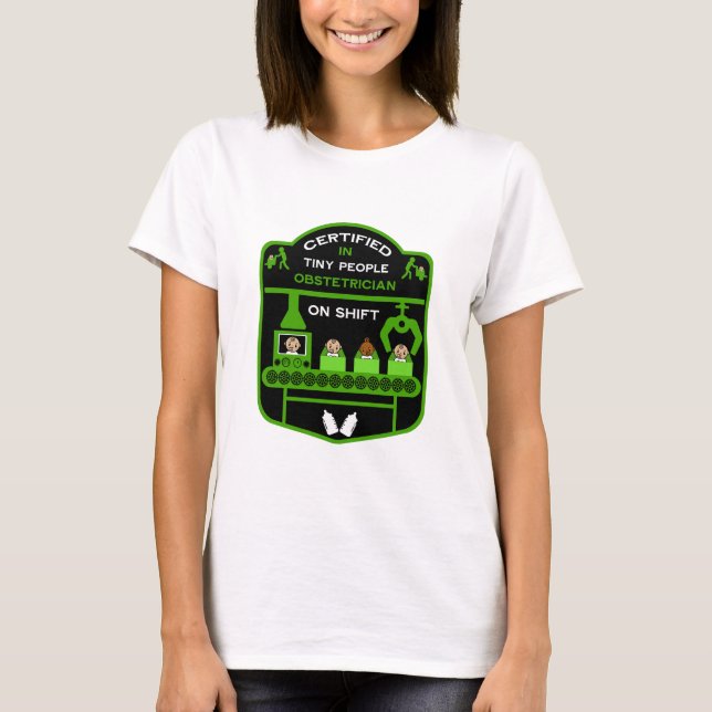 Obstetriker Wertschätzung und Dankeschön Geschenk T-Shirt (Vorderseite)