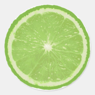 Obstgarnsticker - Limon Runder Aufkleber