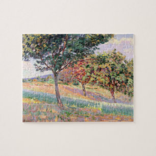Obstgarten an St. Cheron, 1893 (Öl auf Leinwand) Puzzle