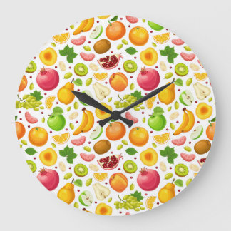 Obstgarten Große Wanduhr