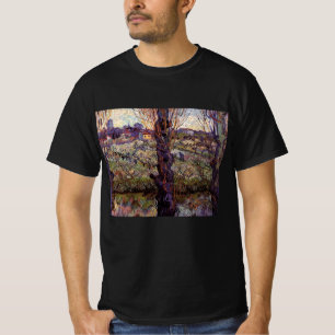 Obstgarten in Blossom, Arles von Vincent van Gogh T-Shirt