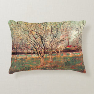 Obstgarten in Blossom, Pflaumen von Vincent van Go Dekokissen