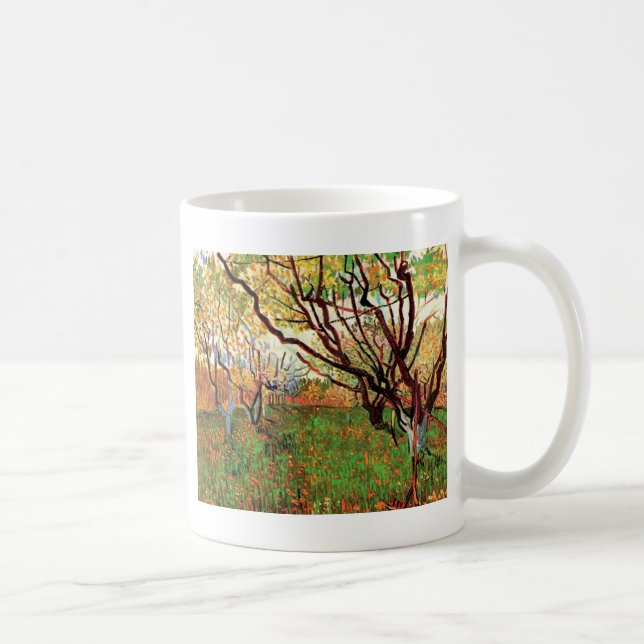 Obstgarten in Blossom, Vincent van Gogh Kaffeetasse (Rechts)