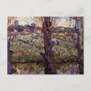 Obstgarten in Blüte, Arles von Vincent van Gogh Postkarte