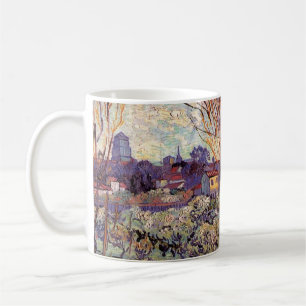 Obstgarten in Blüte, Arles von Vincent van Gogh Tasse