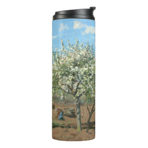 Obstgarten in Blüte, Louveciennes  Camille Pissarr Thermosbecher