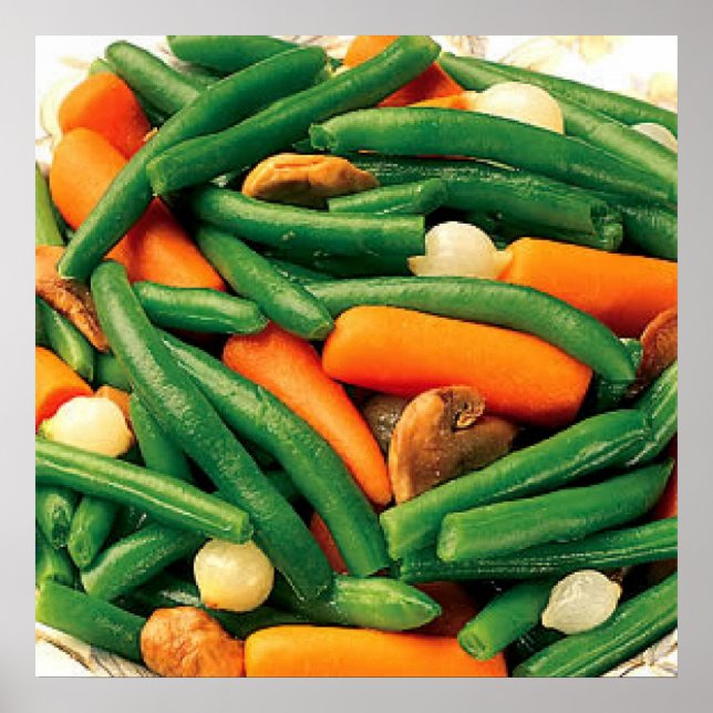 OBSTGEMÜSE POSTER (Vorne)