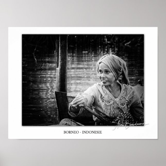 Obsthändler Poster (Vorne)