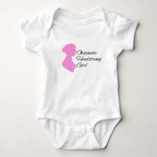 Obstinate Headstrong Girl All-in-one Baby Strampler