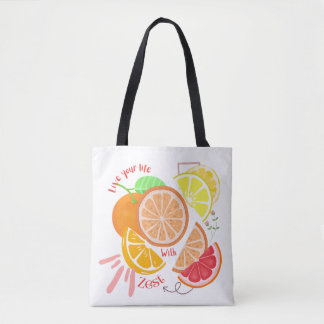 ObstInspiriert Live-Leben mit Zest Zitrus Thema