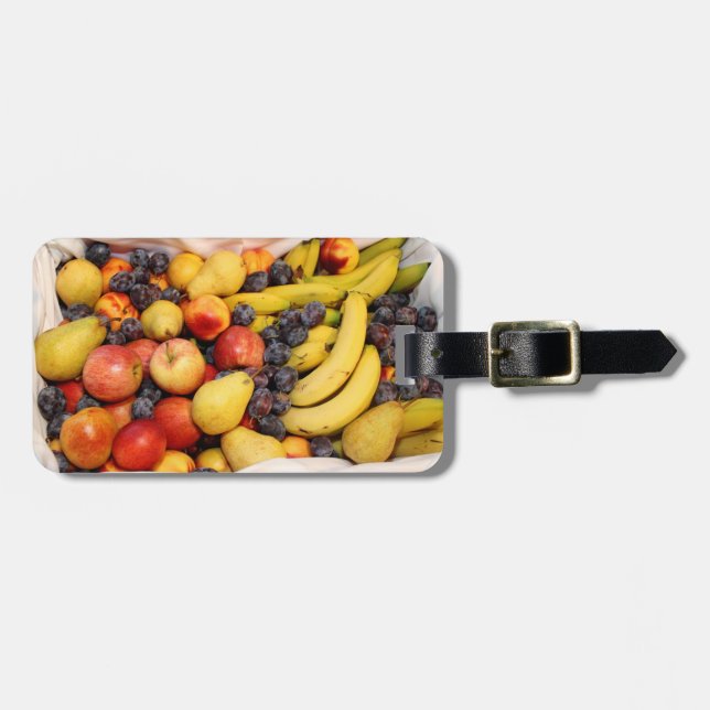Obstkorb Gepäckanhänger (Vorderseite horizontal)