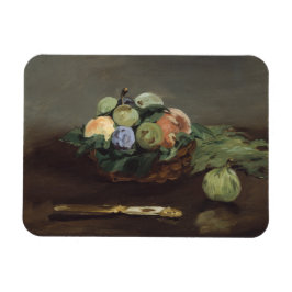 Obstkorb von Edouard Manet Magnet