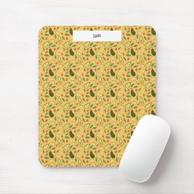 Obstkorbkollektion - Avocado Mousepad (Mit Mouse)