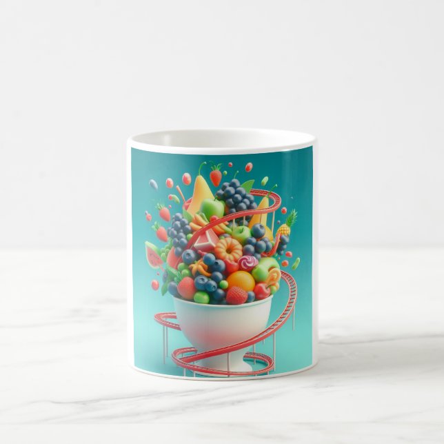Obstkost Cocktail Kaffeetasse (Mittel)
