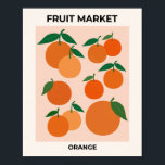 Obstmarkt Druckereien Vintag Obst Art Deco Poster<br><div class="desc">Fruchtmarkt Print - Orange - Vintage Fruchtkunst.</div>