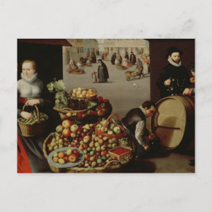 Obstmarkt Postkarte