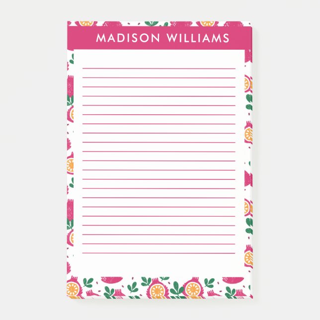 Obstnoten Post-it Klebezettel (Vorderseite)