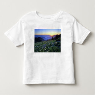 Obstrucon Point Sunset, Olympic NP, WA, USA Kleinkind T-shirt
