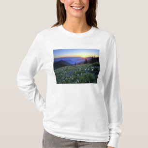 Obstrucon Point Sunset, Olympic NP, WA, USA T-Shirt